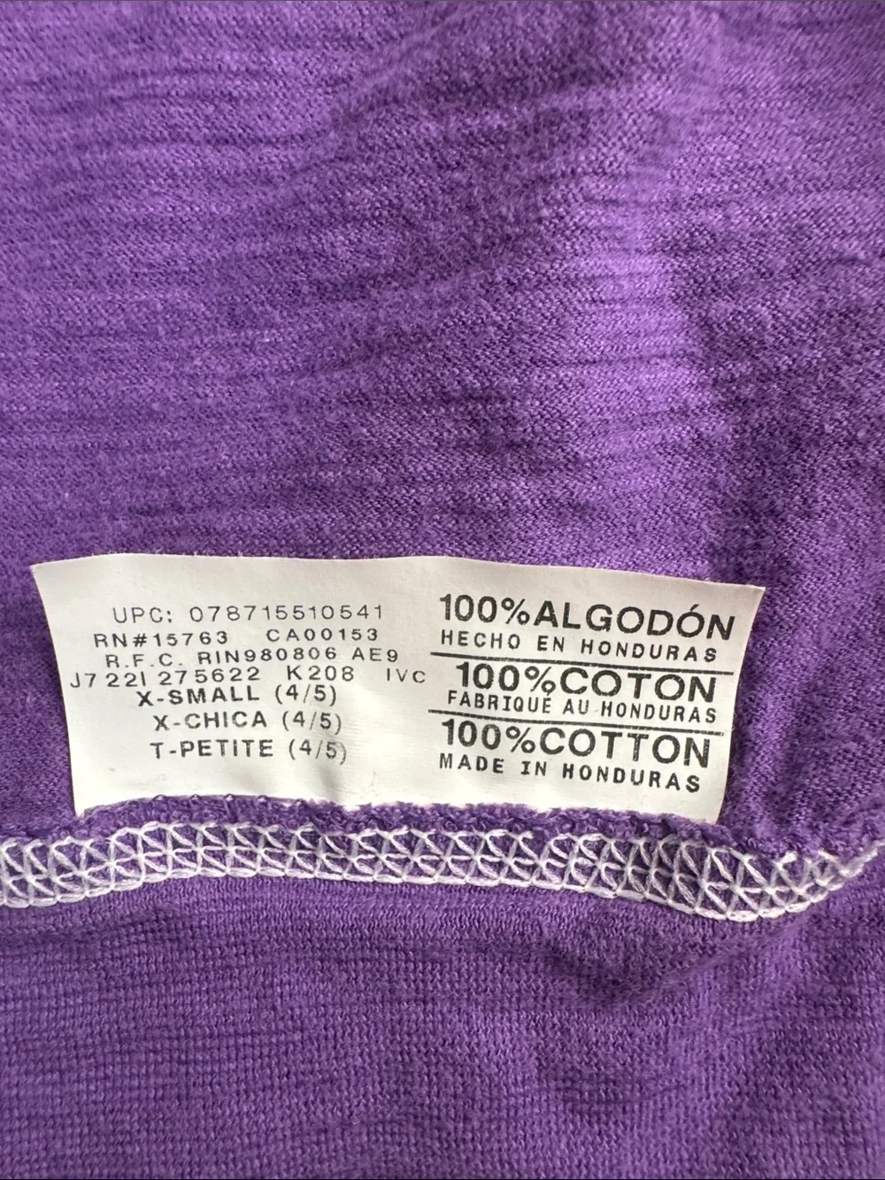 Purple Lightweight Tee Hoodie